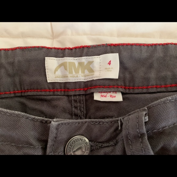 Mountain Khakis Charcoal Gray Shorts, Size 4, Relaxed Fit, Mid-rise - Picture 4 of 4